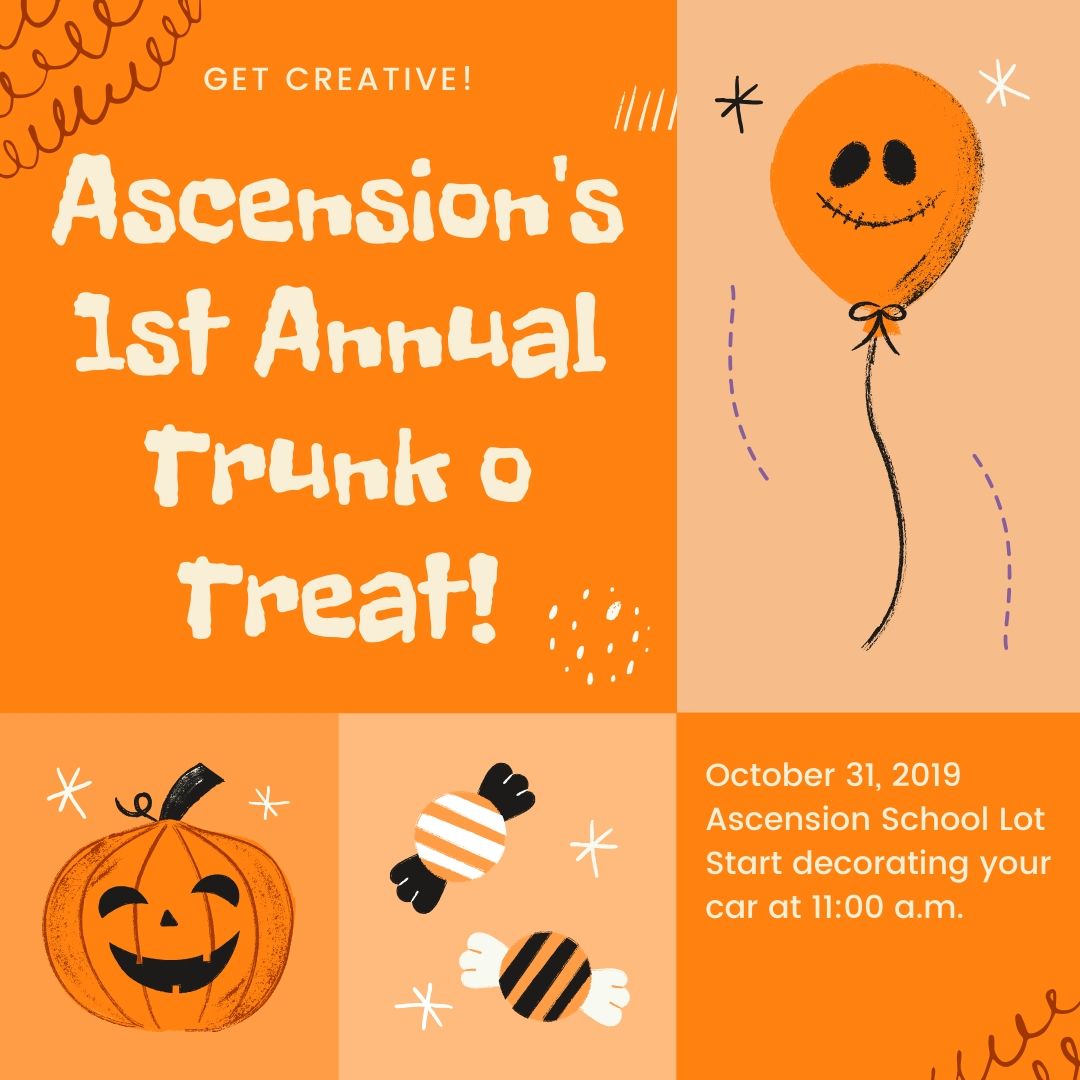 1st Annual Trunk o Treat Ascension Catholic School
